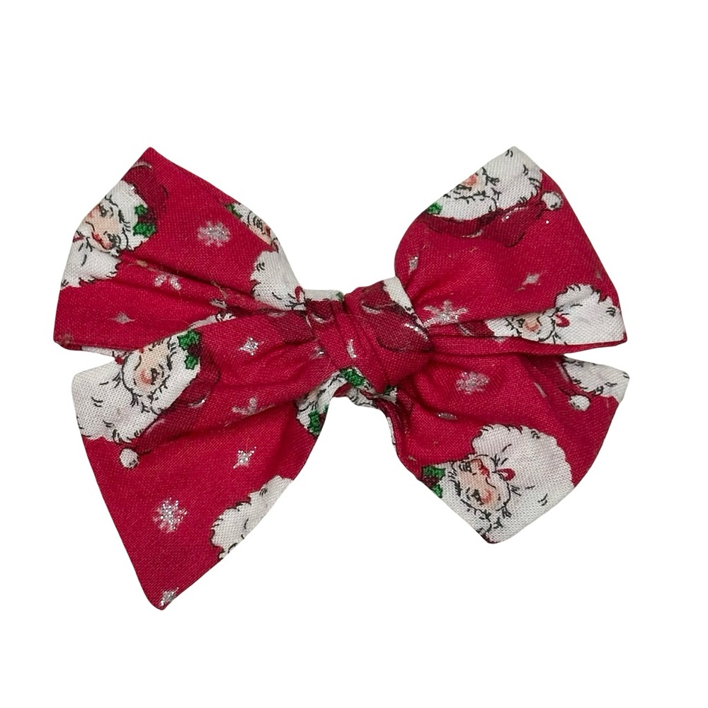 Santa Christmas‎ Bow